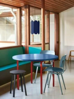 Hay Two Colour Table, Round 7 Hay Two Colour Table, Round -Muutous Zone W HAY 2529574 100209486 blue red brown v2