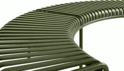 Hay Palissade Park Bench 9 Hay Palissade Park Bench -Muutous Zone W HAY 2534617 100254855 olive d1