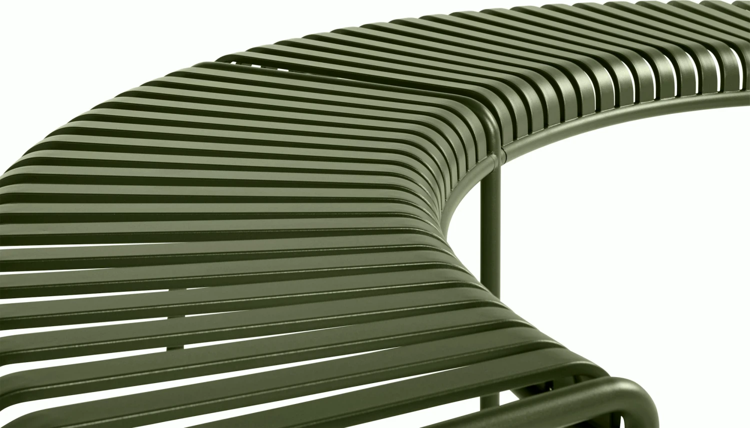 Hay Palissade Park Bench 3 Hay Palissade Park Bench - Image 3