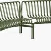 Hay Palissade Park Dining Benches, Set Of 2