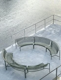 Hay Palissade Park Dining Benches, Set Of 2 14 Hay Palissade Park Dining Benches, Set Of 2 -Muutous Zone W HAY 2534618 100343676 olive v2