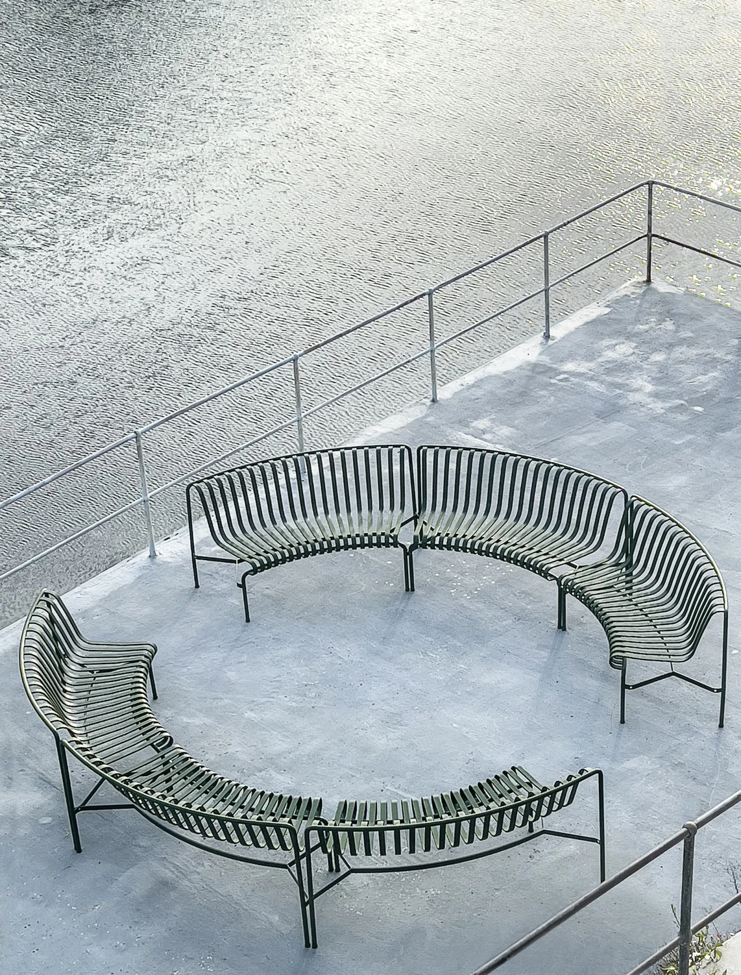 Hay Palissade Park Dining Benches, Set Of 2 7 Hay Palissade Park Dining Benches, Set Of 2 - Image 7