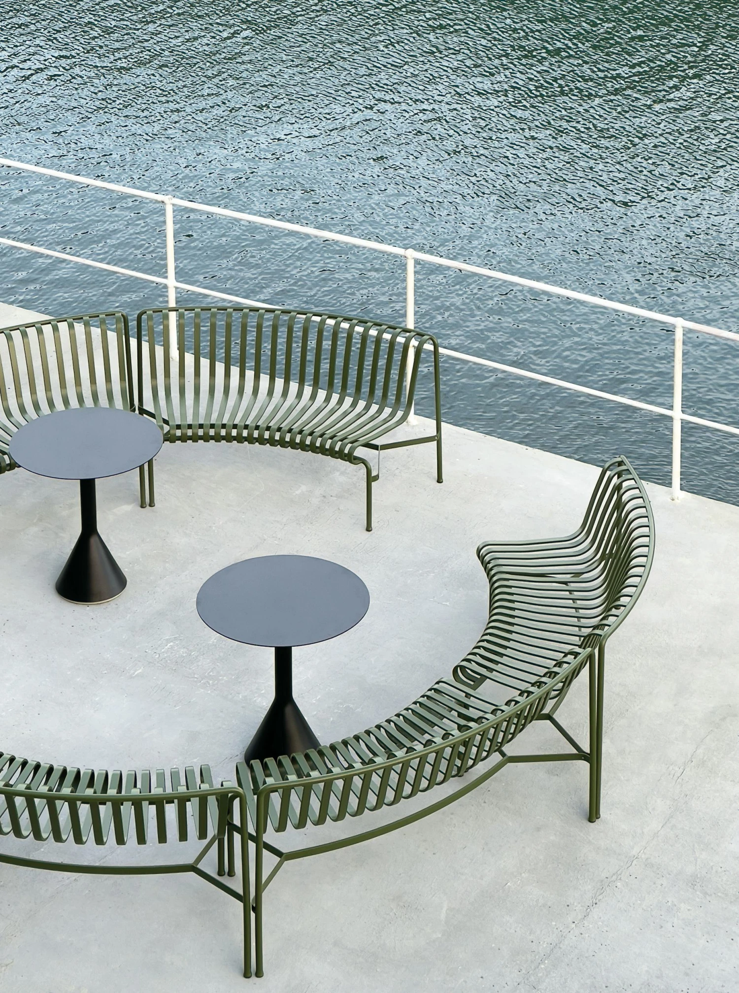 Hay Palissade Park Dining Benches, Set Of 2 5 Hay Palissade Park Dining Benches, Set Of 2 - Image 5