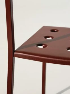 Hay Balcony Armchair -Muutous Zone W HAY 2537824 100279258 iron red v1