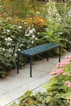 Hay Balcony Backless Bench -Muutous Zone W HAY 2537829 100279058 deep green v1