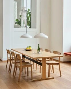 Hay Passerelle Dining Table -Muutous Zone W HAY 2549694 100361241 oak black v4