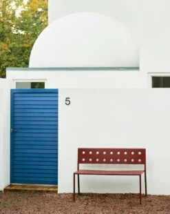 Hay Balcony Dining Bench -Muutous Zone W HAY 2554429 100374709 iron red v2