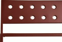 Hay Balcony Lounge Bench 14 Hay Balcony Lounge Bench -Muutous Zone W HAY 2554430 100374717 iron red d1