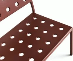 Hay Balcony Lounge Bench 13 Hay Balcony Lounge Bench -Muutous Zone W HAY 2554430 100374717 iron red d2