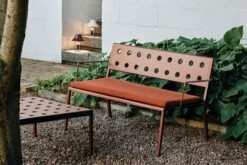 Hay Balcony Lounge Bench Cushion 13 Hay Balcony Lounge Bench Cushion -Muutous Zone W HAY 2554430 100374721 iron red v1
