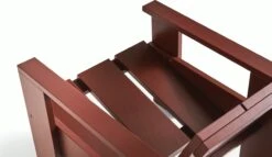 Hay Crate Lounge Chair 23 Hay Crate Lounge Chair -Muutous Zone W HAY 2555239 100377497 iron red d1