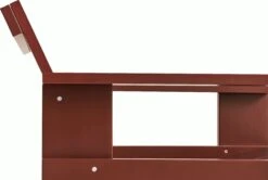 Hay Crate Lounge Chair 21 Hay Crate Lounge Chair -Muutous Zone W HAY 2555239 100377497 iron red d3