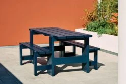 Hay Weekday Bench 17 Hay Weekday Bench -Muutous Zone W HAY 2555241 100377513 steel blue v2