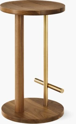 Spot Stools -Muutous Zone W HM 2195197 100113161 walnut brass vendor p