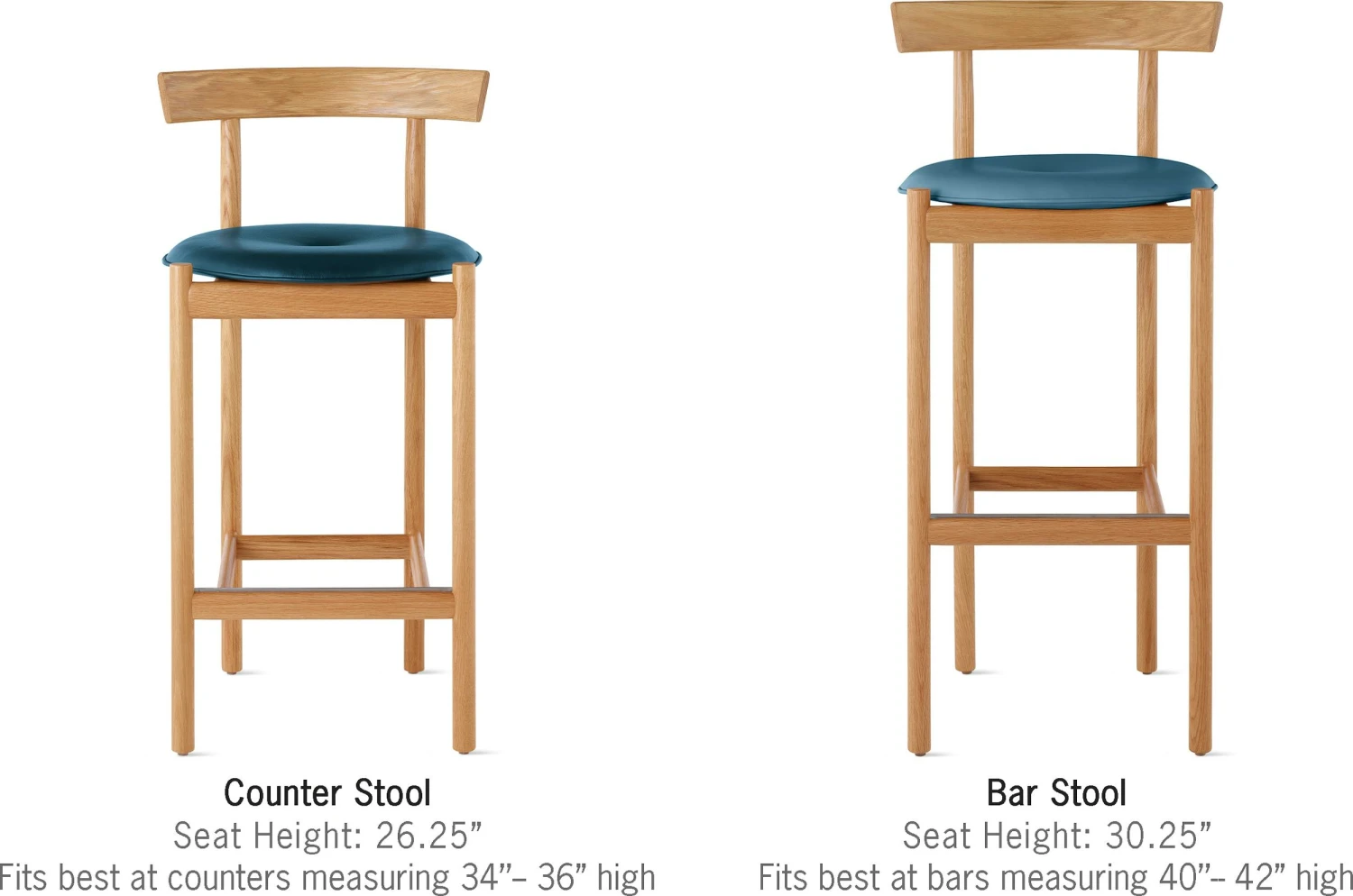 Comma Stool, Counter Height 2 Comma Stool, Counter Height - Image 2