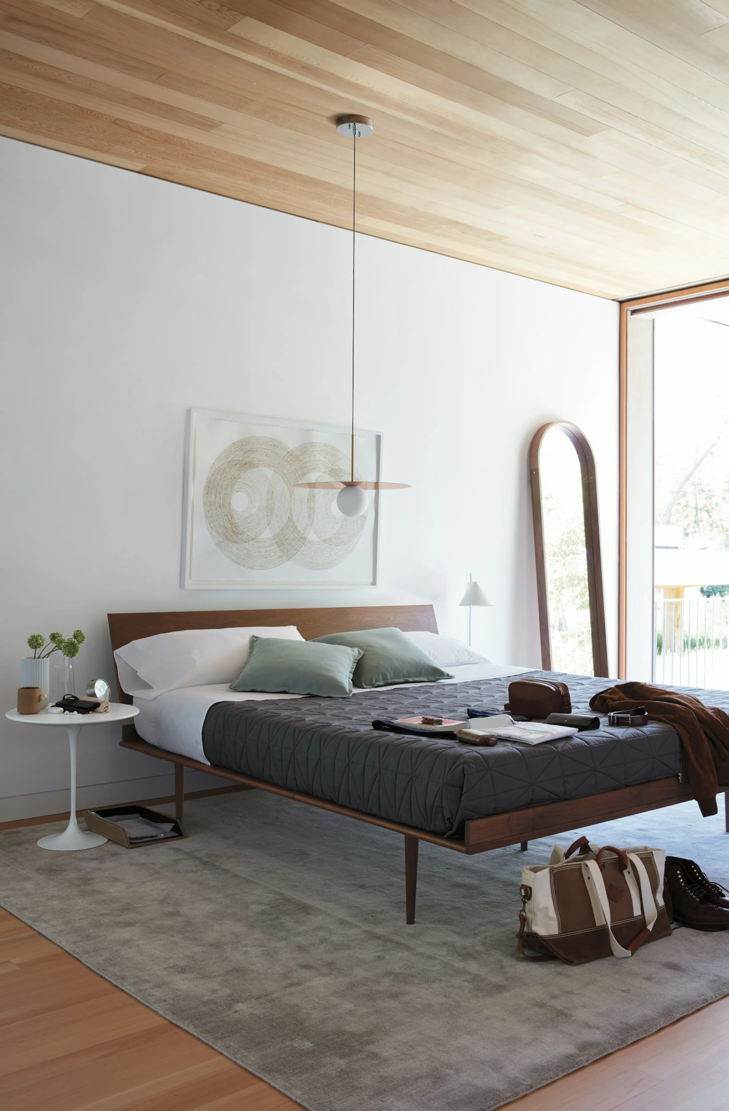 Nelson Thin Edge Bed, Veneer 9 Nelson Thin Edge Bed, Veneer - Image 9