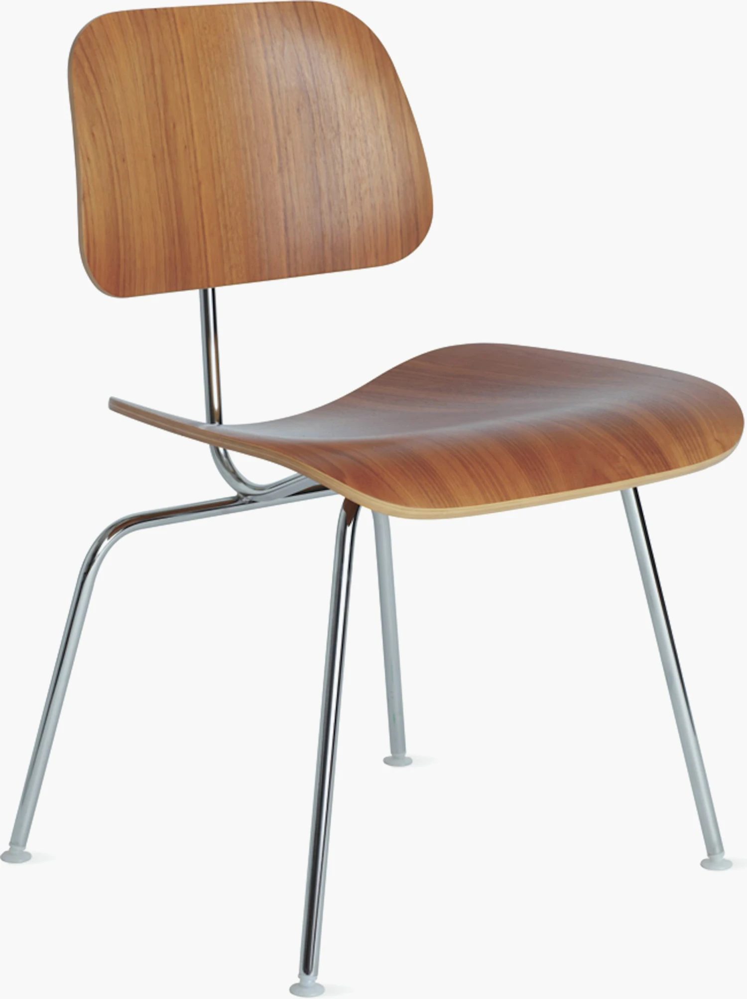 Eames Molded Plywood Dining Chair Metal Base (DCM) 2 Eames Molded Plywood Dining Chair Metal Base (DCM) - Image 2