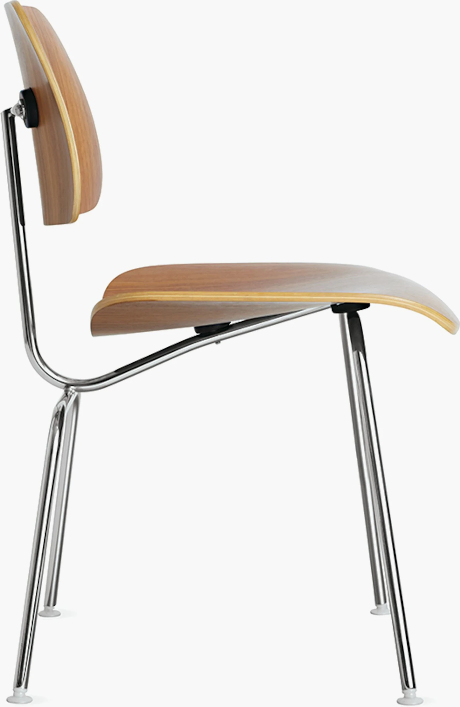Eames Molded Plywood Dining Chair Metal Base (DCM) 3 Eames Molded Plywood Dining Chair Metal Base (DCM) - Image 3