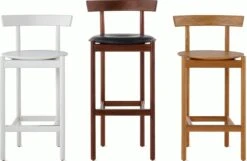 Comma Stool, Bar Height -Muutous Zone W HM COM 64178 1