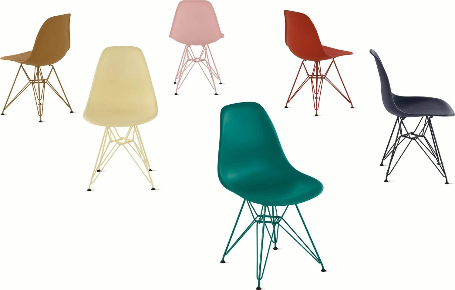 Eames Molded Plastic Side Chair, Herman Miller X HAY 9 Eames Molded Plastic Side Chair, Herman Miller X HAY - Image 9