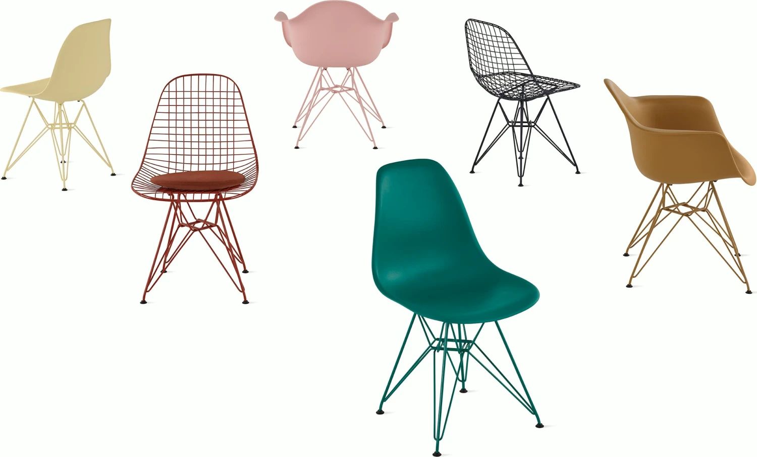 Eames Molded Plastic Armchair, Herman Miller X HAY 10 Eames Molded Plastic Armchair, Herman Miller X HAY - Image 10