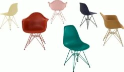 Eames Molded Plastic Armchair, Herman Miller X HAY 19 Eames Molded Plastic Armchair, Herman Miller X HAY -Muutous Zone W HM EMP 32856