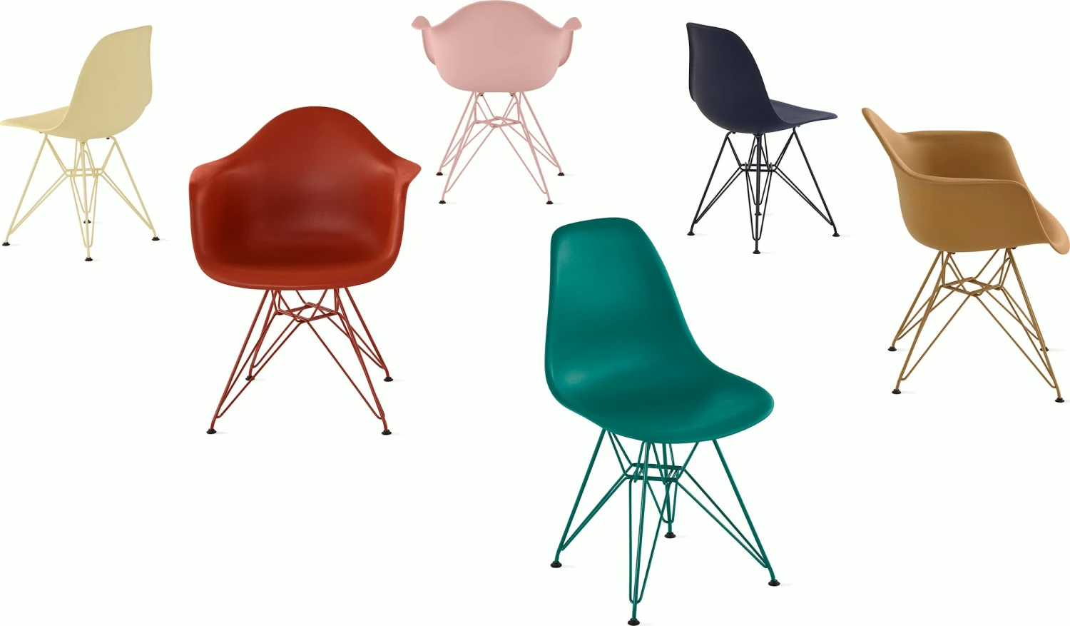 Eames Molded Plastic Armchair, Herman Miller X HAY 9 Eames Molded Plastic Armchair, Herman Miller X HAY - Image 9