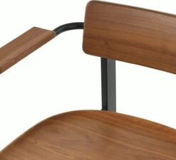 Betwixt Mixed Materials Side Chair -Muutous Zone W HM LDN 57271