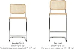 Cesca Stool -Muutous Zone W KNO 2516939 100153876 100153877 clear caned