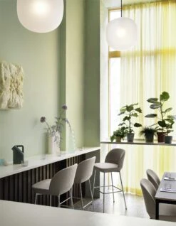 Muuto Oslo Stool -Muutous Zone W Oslo bar stool ocean 32 chrome rime pendant black ridge vase tub jug muuto org 150