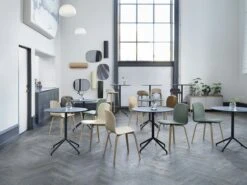 Muuto Still Cafe Table, Square -Muutous Zone W Visu Chair Bar Stool Canvas 926 414 424 674 Still Cafe Silent Framed Corky Fluid Enfold Horizontal Muuto Org